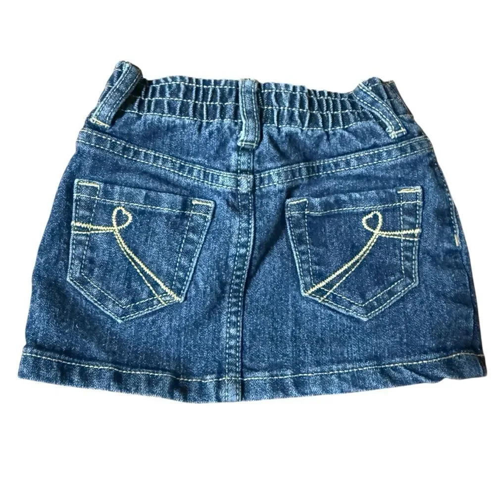 The Children's Place Est. 1989 Denim Blue Kids Skirt Size 12-18 months